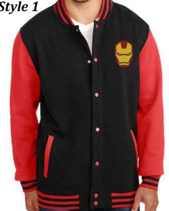 Iron Man Letterman Jacket - Modajacket