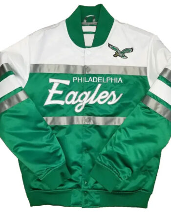 Jalen Hurts Philadelphia Eagles Script Jacket - Modajacket