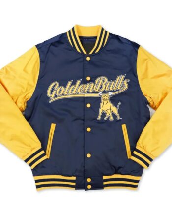 Johnson C. Smith Golden Bulls Varsity Jacket - Modajacket