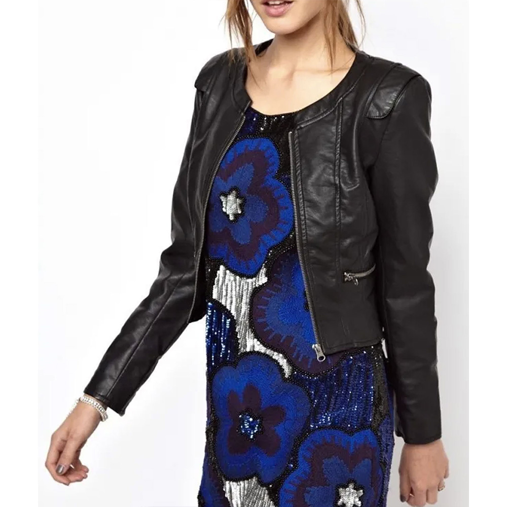 Jen Lilley Days of Our Lives Season 49 Leather Jacket 4 Jen Lilley Days of Our Lives Season 49 Leather Jacket