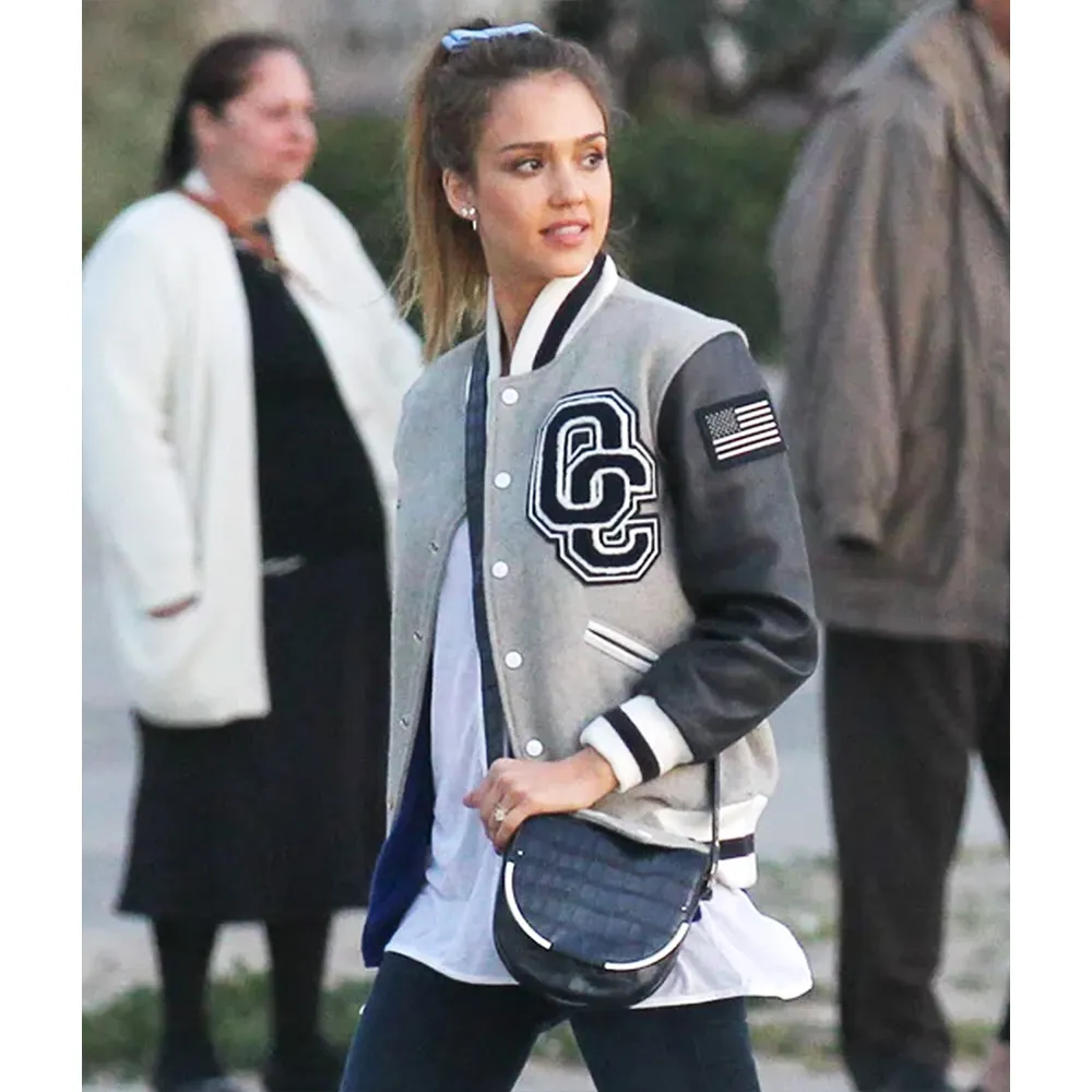 Opening Ceremony Jessica Alba Classic Varsity Jacket 2 Opening Ceremony Jessica Alba Classic Varsity Jacket
