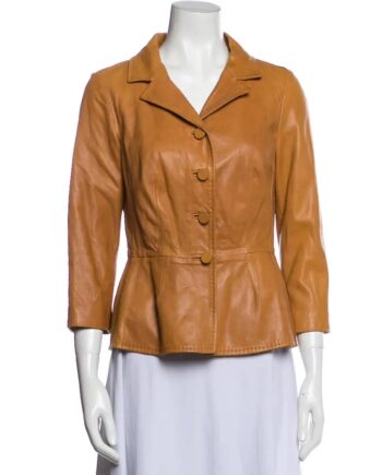Pearson Gina Torres Brown Leather Jacket - Modajacket