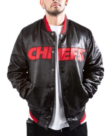 Kansas City Chiefs Satin Jacket - Modajacket