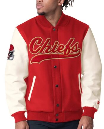 Complete Game Kansas City Chiefs Varsity Jacket - Modajacket