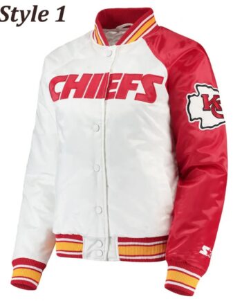Kansas City Chiefs Starter Satin Jacket - Modajacket