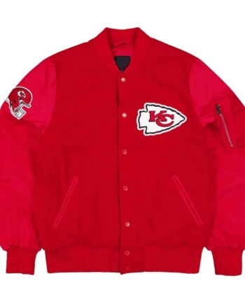 Kansas City Chiefs MA-1 Historic Varsity Jacket - Modajacket
