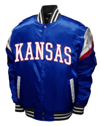 Kansas Jayhawks Satin Jacket - Modajacket