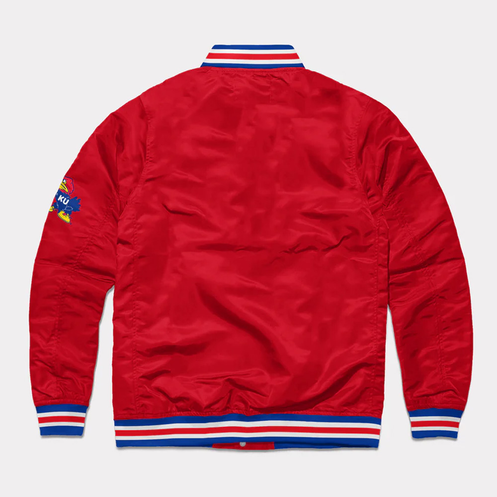 Kansas Jayhawks Script Red Jacket (Copy) 2 Kansas Jayhawks Script Red Jacket (Copy)