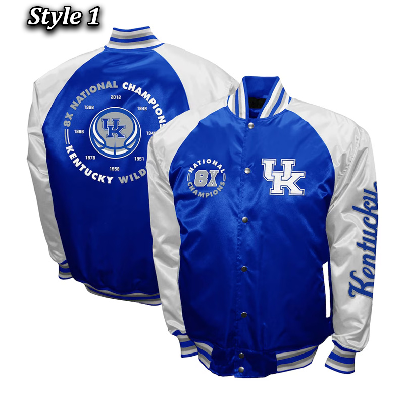 Kentucky Wildcats The Game Satin Jacket 3 Kentucky Wildcats The Game Satin Jacket
