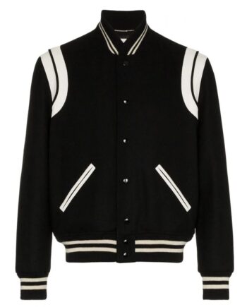 Kid True Story Teddy Black Varsity Jacket - Modajacket