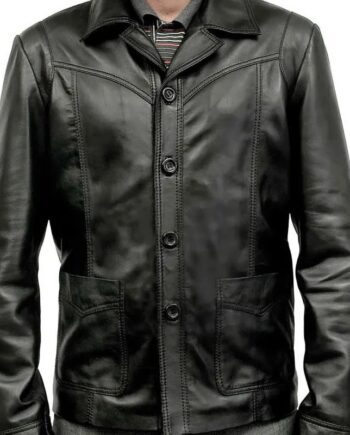 Killing Them Softly Brad Pitt Leather Jacket - Modajacket