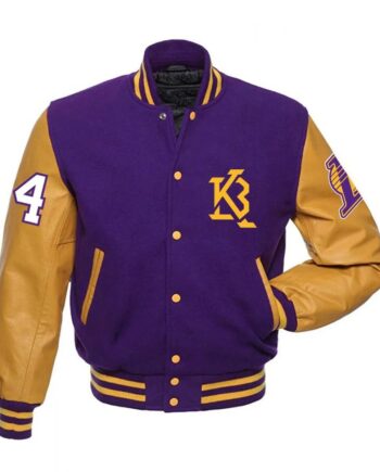 Los Angeles Lakers KB 24 Angel Letterman Jacket - Modajacket