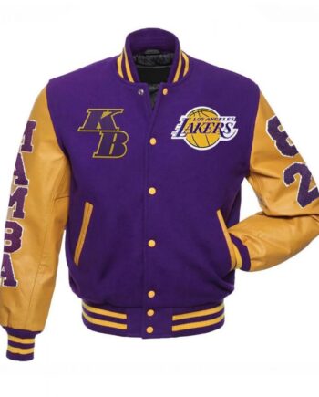 Kobe Bryant Lakers Letterman Jacket - Modajacket