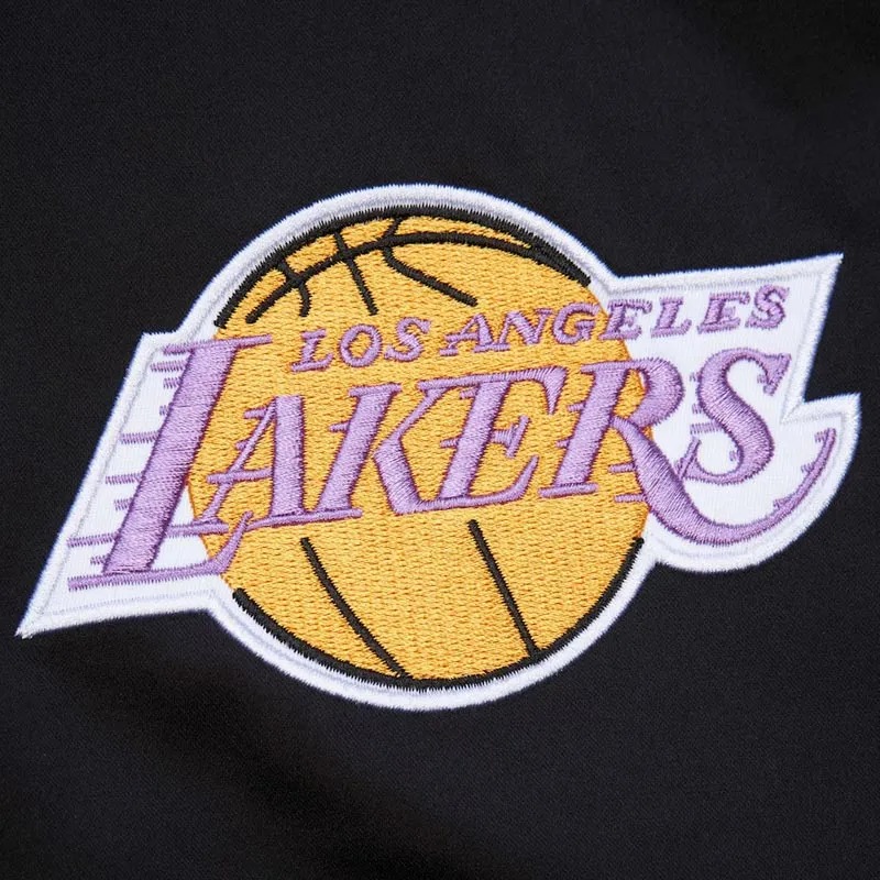 LA Lakers Black Out Satin Jacket 4 LA Lakers Black Out Satin Jacket