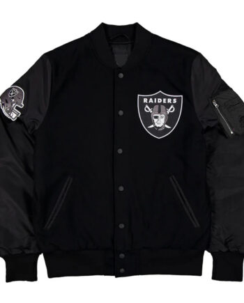 Las Vegas Raiders MA-1 Historic Varsity Jacket - Modajacket