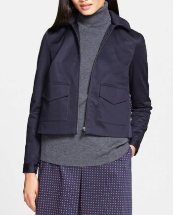 Karla Souza Blue Jacket - How to Get Away with Murder Season 2 Laurel Castillo Jacket - Modajacket