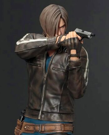 Leon Kennedy Resident Evil Vendetta Leather Jacket - Modajacket
