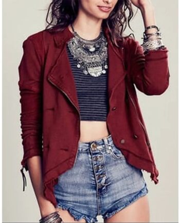 iZombie Rose McIver Red Leather Jacket - Modajacket