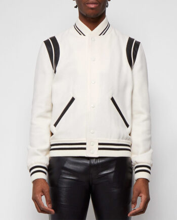 Sebastian Maniscalco Live With Kelly and Ryan Teddy Varsity Jacket - Modajacket