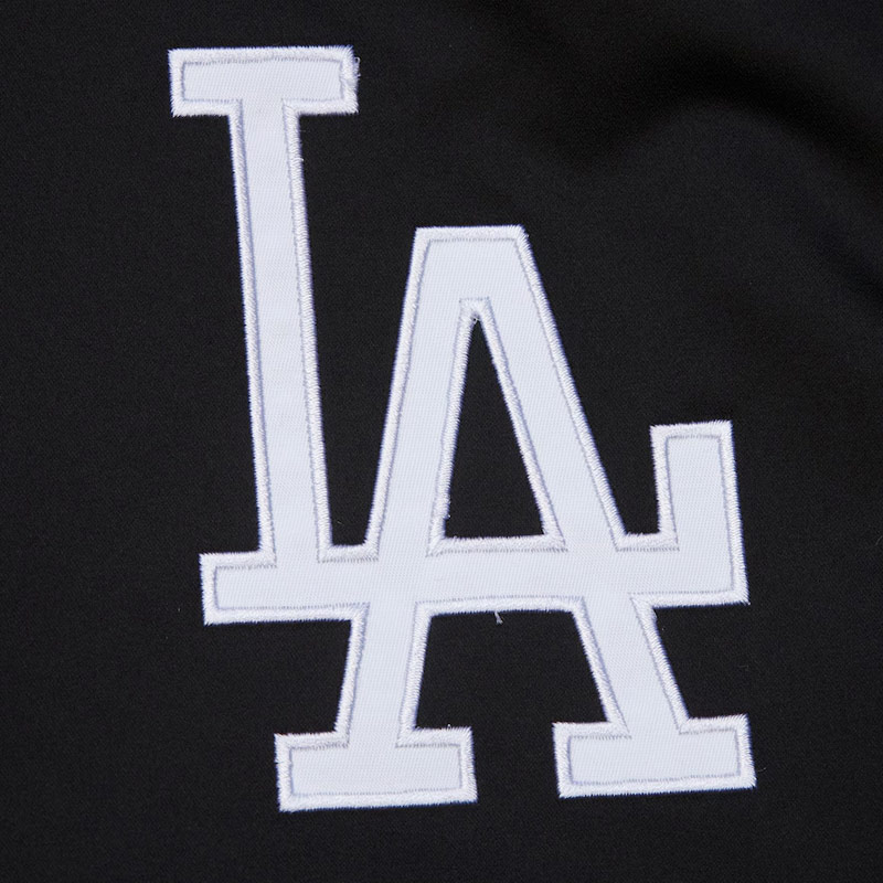 LA Dodgers Black Out Satin Jacket 3 LA Dodgers Black Out Satin Jacket