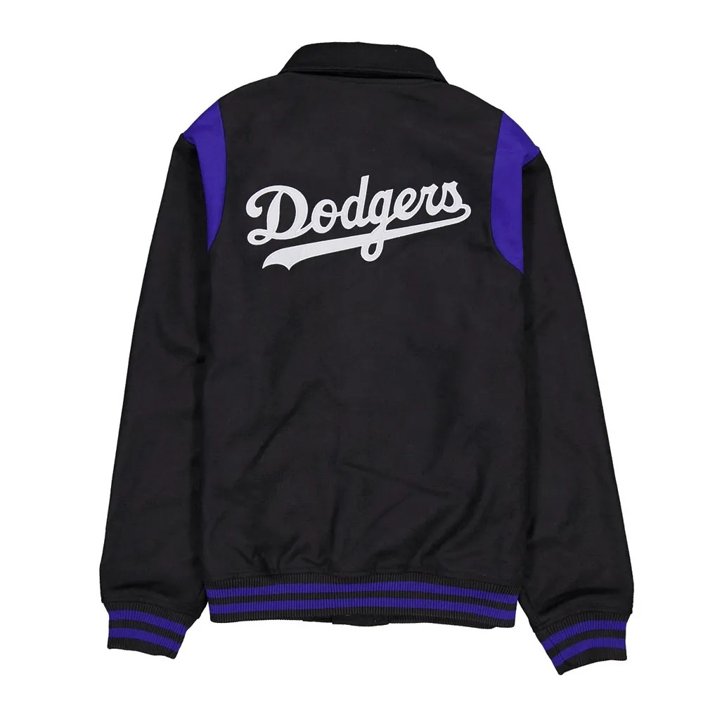 Los Angeles Dodgers Sport Night Teddy Varsity Jacket 2 Los Angeles Dodgers Sport Night Teddy Varsity Jacket