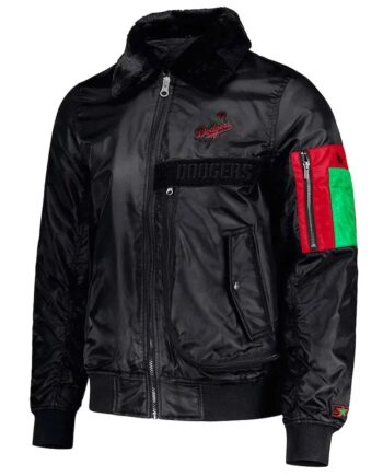 Los Angeles Dodgers Ty Mopkins Black Jacket - Modajacket