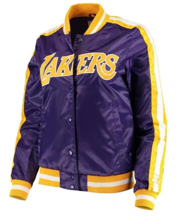 LA Lakers Satin Jacket - Modajacket