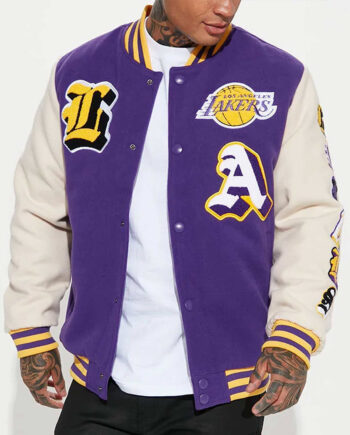 Loyalty LA Lakers Varsity Jacket - Modajacket