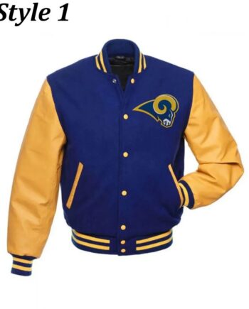 LA Rams Varsity Jacket - Modajacket