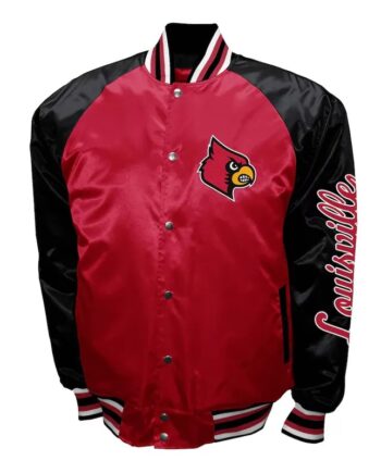 Louisville Cardinals The Game Red Satin Jacket - Modajacket