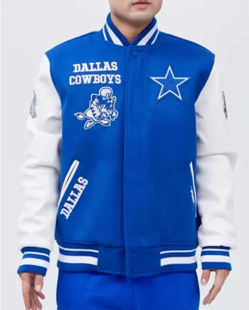 Dallas Cowboys Mash Up Varsity Jacket - Modajacket
