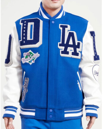 Mash Up LA Dodgers Varsity Jacket - Modajacket
