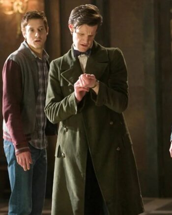 Matt Smith Doctor Who Green Coat - Modajacket
