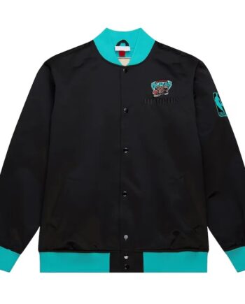 Memphis Grizzlies OG 3.0 Lightweight Black Satin Jacket - Modajacket