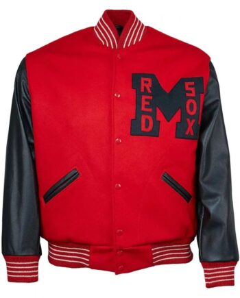 Varsity 1945 Memphis Red Sox Red and Black Jacket - Modajacket
