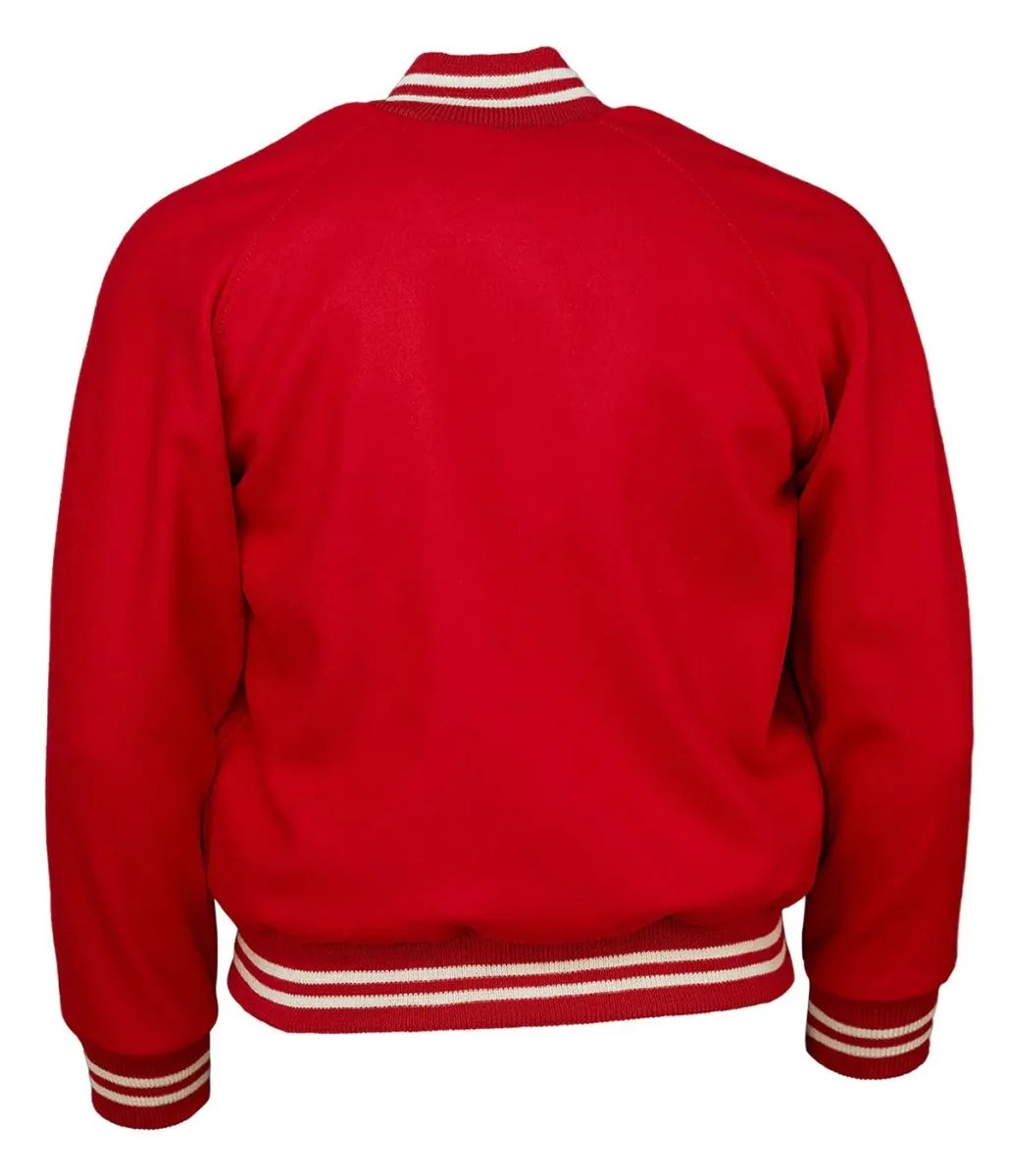 Varsity 1950 Mexico City Red Devils Red Wool Jacket 2 Varsity 1950 Mexico City Red Devils Red Wool Jacket