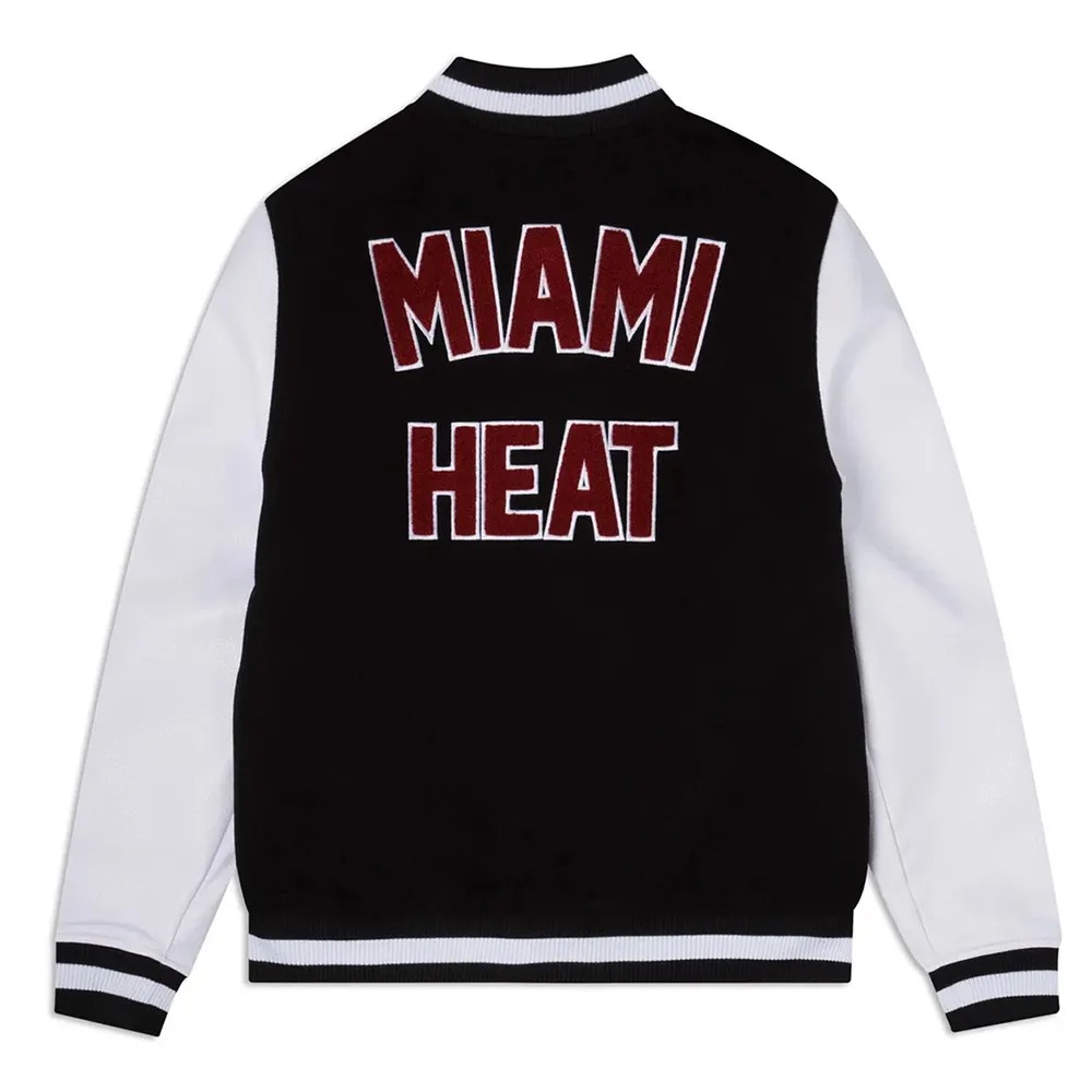 Miami Heat Eastern Conference Varsity Jacket 2 Miami Heat Eastern Conference Varsity Jacket