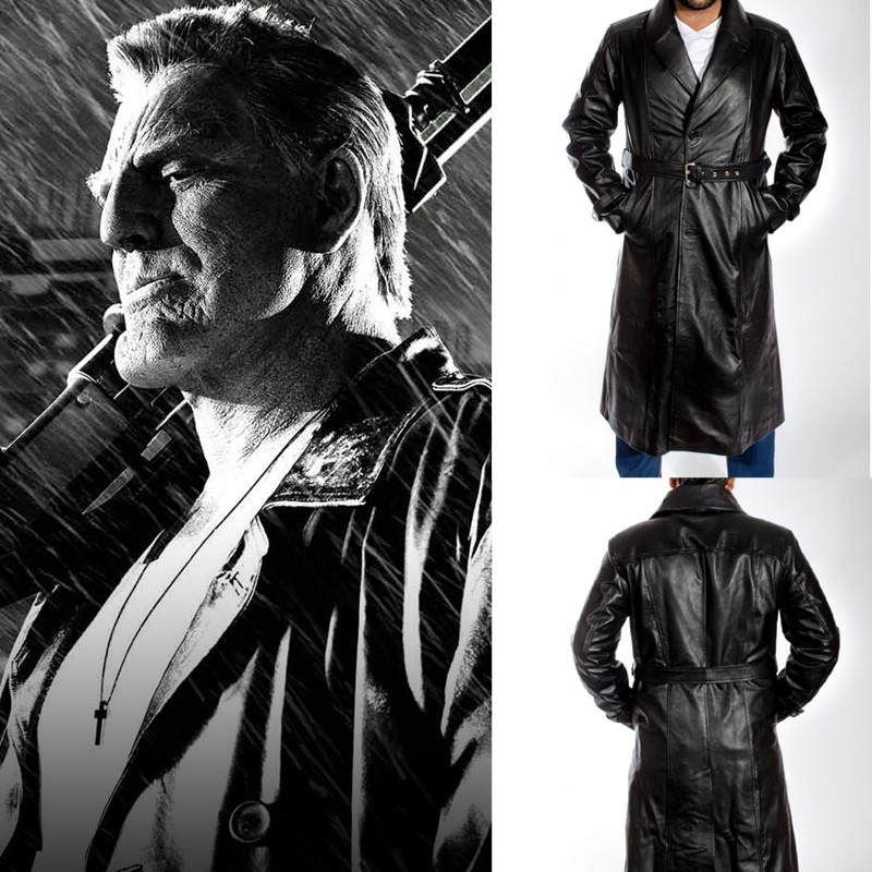 Marv Sin City Leather Coat 4 Marv Sin City Leather Coat