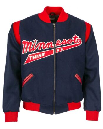Varsity Minnesota Twins 1965 Blue Jacket - Modajacket