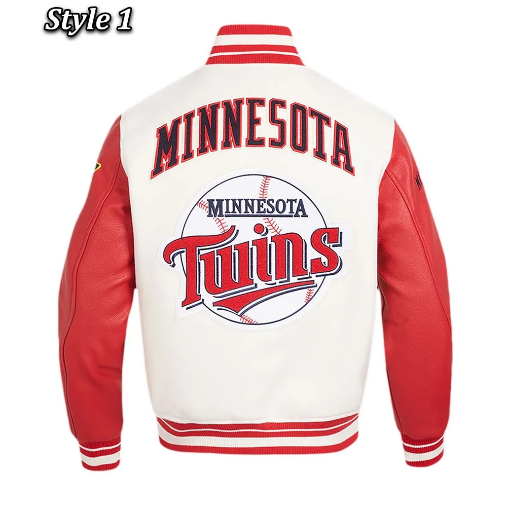 Retro Classic Rib Minnesota Twins Varsity Jacket 2 Retro Classic Rib Minnesota Twins Varsity Jacket
