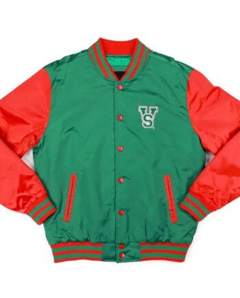 Mississippi Valley State Green and Red Jacket - Modajacket