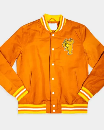 Montana Grizzlies Throwback Grizz Bomber Jacket - Modajacket