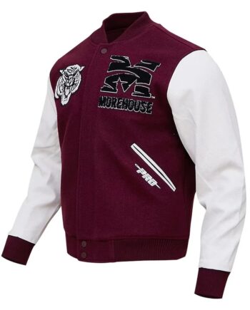 Morehouse College Tigers Varsity Jacket - Modajacket