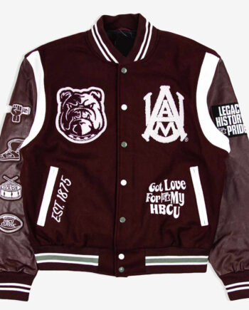 Alabama A&M University Motto 3.0 Varsity Jacket - Modajacket