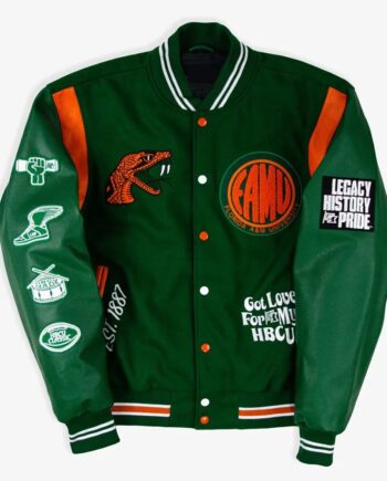 Florida A&M University Motto 3.0 Varsity Jacket - Modajacket
