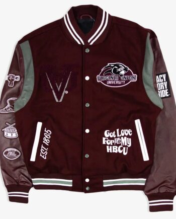 Virginia Union Motto 3.0 Varsity Jacket - Modajacket