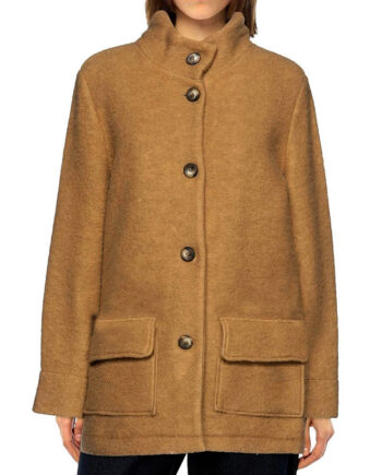 Stranger Things Season 3 Nancy Wheeler Brown Coat - Modajacket