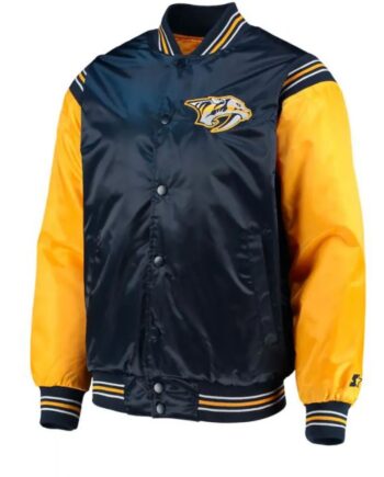 Starter Nashville Predators Varsity Jacket - Modajacket