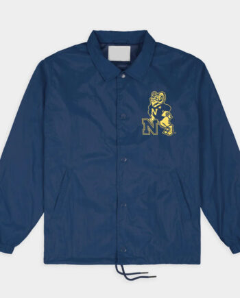 Navy Midshipmen 1985 Logo Coaches Jacket - Modajacket