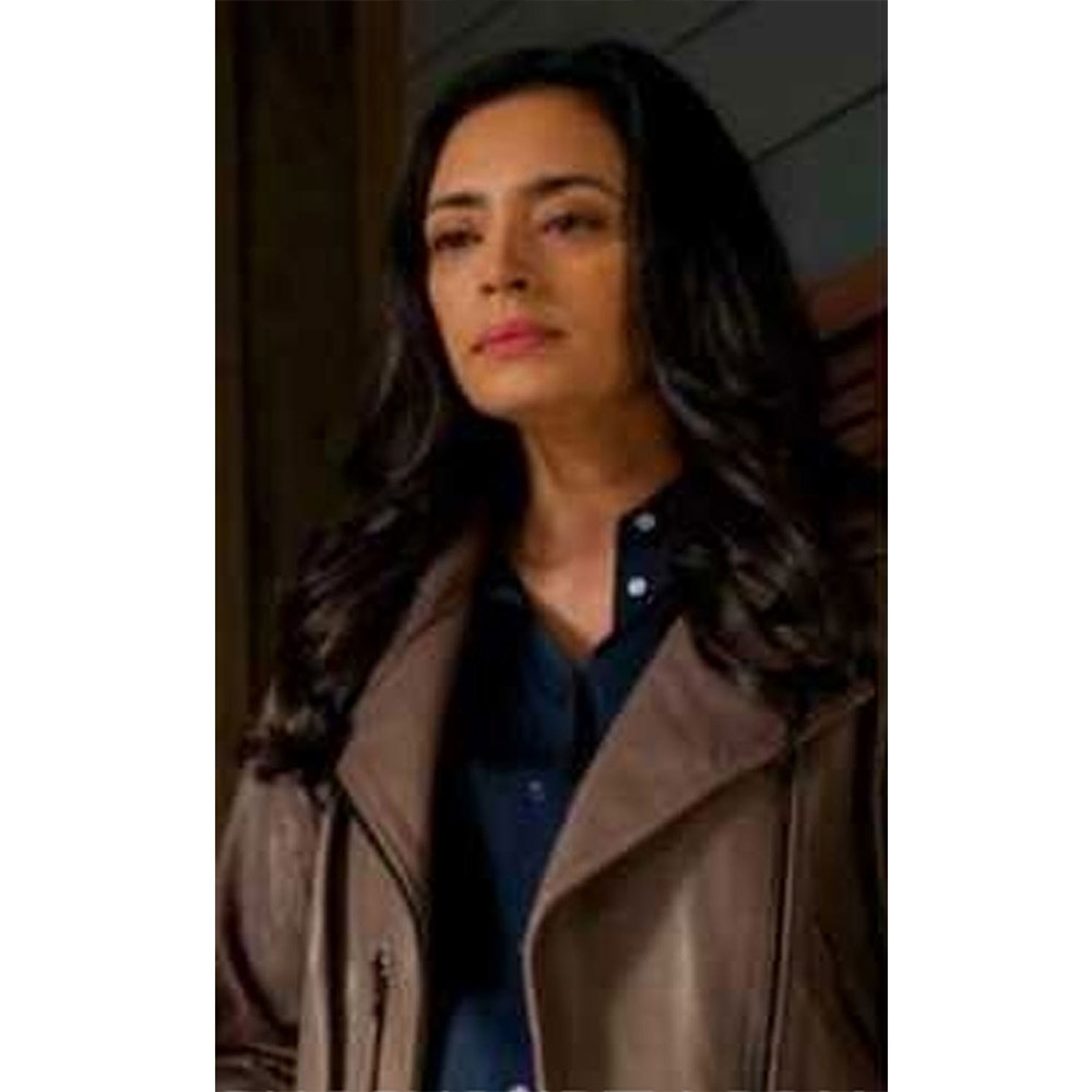 NCIS Los Angeles Briana Marin Leather Jacket 2 NCIS Los Angeles Briana Marin Leather Jacket